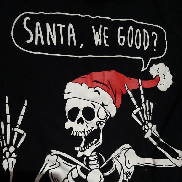 Santa We Good? Peace out t-shirt - Picture 4 of 4